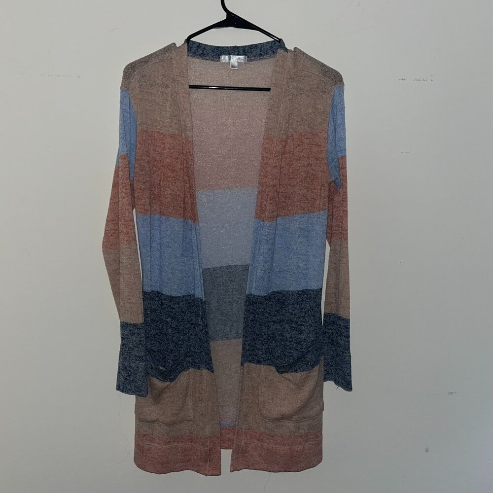Color Block Cardigan - Picture 2 of 8